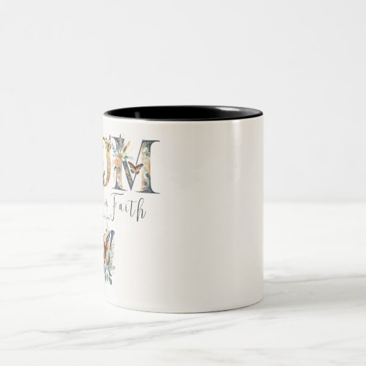 信仰に根ざした母フローラ ツートーンマグカップ (中央)