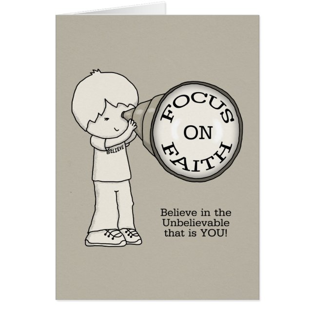 信仰に焦点を合わせる (正面)