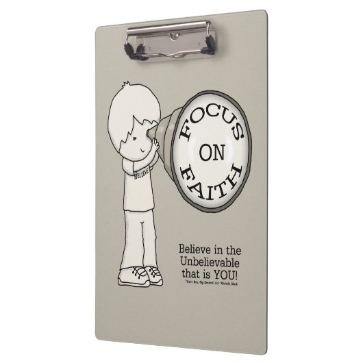 信仰に焦点を合わせる クリップボード (左)