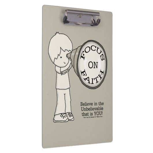 信仰に焦点を合わせる クリップボード (右)