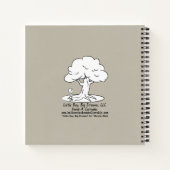 信仰に焦点を合わせる ノートブック (裏面)