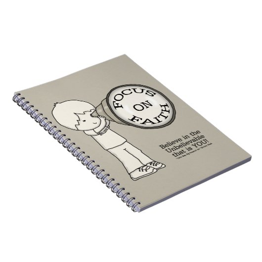 信仰に焦点を合わせる ノートブック (右側)