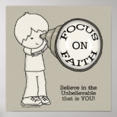信仰に焦点を合わせる ポスター (正面)