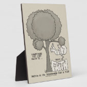 信仰に身を委せ フォトプラーク (側面)