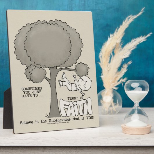 信仰に身を委せ フォトプラーク (側面)