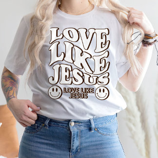 信仰のシャツ、イエスの贈り物、イエスのTシャツのような愛 Tシャツ