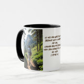 信仰のステップ マグカップ (正面左)