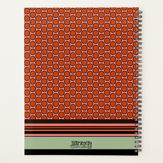 信仰のフローラがモダン明るい気分になる プランナー手帳 (裏面)