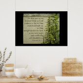 信仰のポスターに根付く ポスター (キッチン)