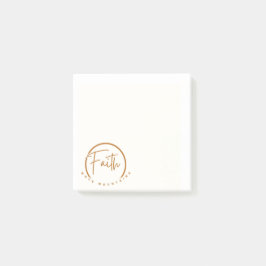 信仰のポストイットノート ポストイット