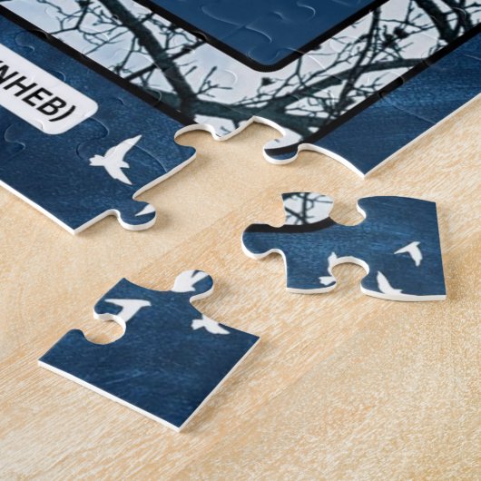 信仰のメッセージ – 聖書の聖句 – 2テサロニケ3:3 ジグソーパズル (側面)