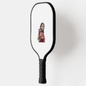 信仰のモーDeng_The Pygmy Hippoおもしろいを持つイエス ピックルボールラケット (左)