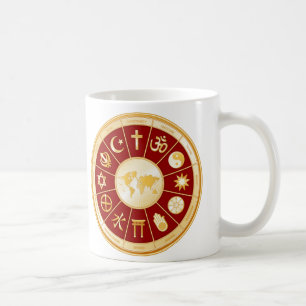 信仰の世界 コーヒーマグカップ