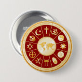 信仰の世界 缶バッジ (正面&裏面)