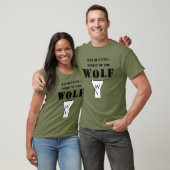 信仰の人...ウルフの精神Tシャツ Tシャツ (ユニセックス)