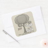 信仰の信任 スクエアシール (封筒)