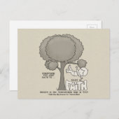 信仰の信任 ポストカード (正面/裏面)