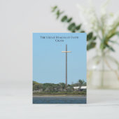 信仰の偉大なクロスビーコン セントオーガスティン フロリダ州 ポストカード (スタンド正面)