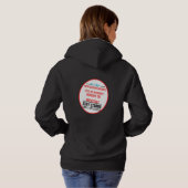 信仰の力キリスト教フード付きスウェットシャツ パーカ (裏面フル)