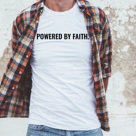 信仰の力 クリスチャンTシャツ Tシャツ