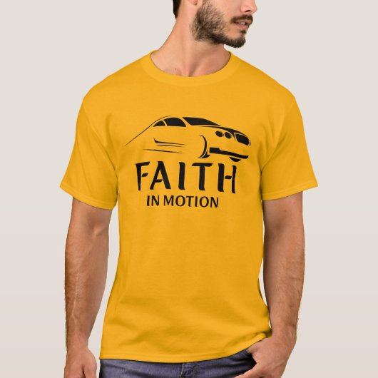 信仰の動き Tシャツ (正面)