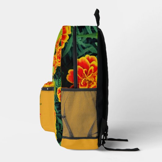 信仰の動機感動的が印刷されたバックパック プリントバックパック (右)