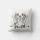 信仰の十字架 クッション (正面)