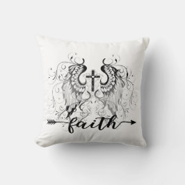 信仰の十字架 クッション