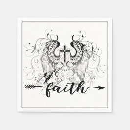 信仰の十字架 スタンダードカクテルナプキン