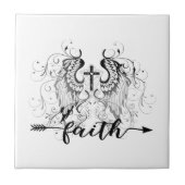 信仰の十字架 タイル (正面)
