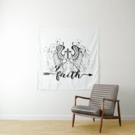 信仰の十字架 タペストリー