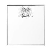 信仰の十字架 ノートパッド (正面)