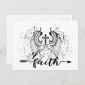 信仰の十字架 ポストカード (正面/裏面)