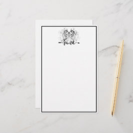 信仰の十字架 便箋