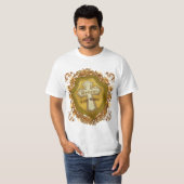 信仰の十字架 Tシャツ (正面フル)