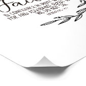 信仰の壁芸術、聖書の聖句、ヘブライ11:1 フォトプリント            (角)