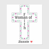 信仰の女性 シール (シート)