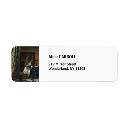 『信仰の寓意』(ぎこうのゆうたげ、Allegory of Faith)、または『カトリック信仰の寓意 ラベル (正面)