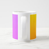 信仰の専門マグカップで恐怖を克服する ジャンボコーヒーマグカップ (裏面)