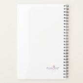 信仰の希望と愛のノート ノートブック (裏面)