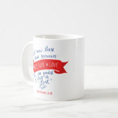 信仰の希望と愛2 コーヒーマグカップ (正面左)