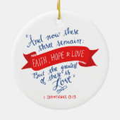 信仰の希望と愛2 セラミックオーナメント (裏面)