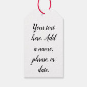 信仰の希望と愛 ギフトタグ (裏面)