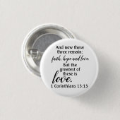 信仰の希望と愛 缶バッジ (正面&裏面)