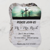 信仰の希望の愛信じ運命の運命の 招待状 (正面/裏面)