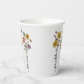 信仰の希望の愛 – フローラ 感動的 紙コップ (左)