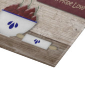 信仰の希望ラブガラス切り板 カッティングボード (角)