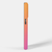 信仰の希望ラブグラディエントカラーオレンジパープル Case-Mate iPhoneケース (裏面 / 右)