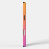 信仰の希望ラブグラディエントカラーオレンジパープル Case-Mate iPhoneケース (裏面 / 右)