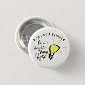 信仰の引用文;光であること 缶バッジ (正面&裏面)